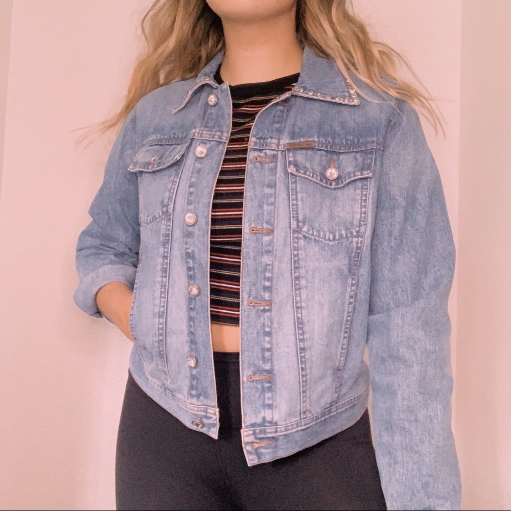 calvin klein denim jacket